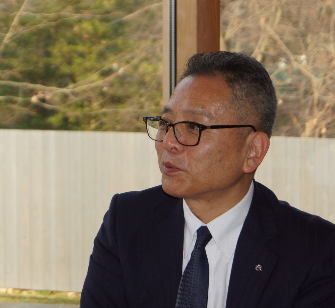 野迫川村長 角谷喜一郎の写真