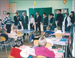 授業見学の写真